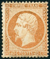 * N°23 40c Orange - B - 1862 Napoleon III