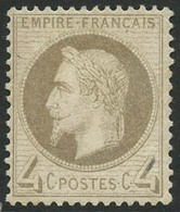 * N°27 4c Gris - TB - 1863-1870 Napoleone III Con Gli Allori
