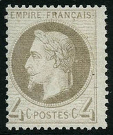 * N°27 4c Gris - TB - 1863-1870 Napoléon III. Laure