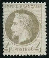 * N°27 4c Gris - TB - 1863-1870 Napoleon III Gelauwerd