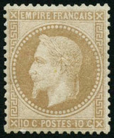 ** N°28B 10c Bistre, Type II Pièce De Luxe - TB - 1863-1870 Napoleone III Con Gli Allori