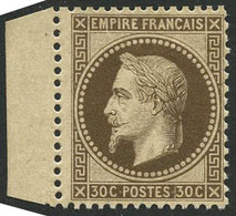 * N°30 30c Brun - TB - 1863-1870 Napoleon III Gelauwerd