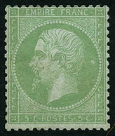 ** N°35 5c Vert Pâle S/bleu - TB - 1863-1870 Napoleon III Gelauwerd