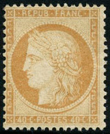 * N°38b 40c Orange Terne, Quasi SC - TB - 1870 Beleg Van Parijs