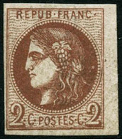 ** N°40Bb 2c Marron, R2 - TB - 1870 Uitgave Van Bordeaux