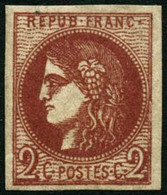 ** N°40Bf 2c Rouge-brique Foncé - TB - 1870 Uitgave Van Bordeaux