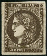 ** N°47 30c Brun - TB - 1870 Ausgabe Bordeaux