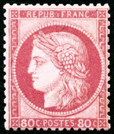 ** N°57 80c Rose - TB - 1871-1875 Ceres