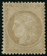 ** N°59 15c Bistre - TB - 1871-1875 Ceres