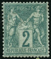 ** N°62 2c Vert - TB - 1876-1878 Sage (Typ I)