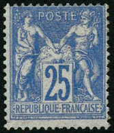 * N°68 25c Bleu - TB - 1876-1878 Sage (Type I)