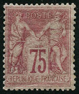 ** N°81 75c Rose, Pièce De Luxe - TB - 1876-1878 Sage (Typ I)