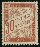 ** N°34 30c Rouge Orange, Pièce De Luxe Signé JF Brun - TB - Sonstige & Ohne Zuordnung