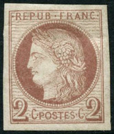 ** N°15 2c Rouge-brun - TB - Other & Unclassified