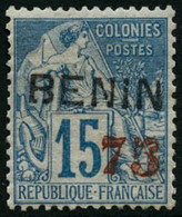 ** N°16 75 Sur 15c Bleu, Signé Brun - TB - Andere & Zonder Classificatie