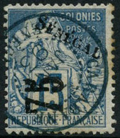 Oblit. N°6 75 Sur 15c Bleu, Signé Brun - TB - Andere & Zonder Classificatie