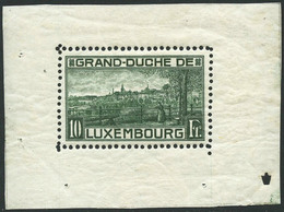 ** N°1A Le Bloc 10F Vert-foncé (1923) - TB - Andere & Zonder Classificatie