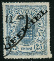 Oblit. N°6 25c Bleu - TB - Altri & Non Classificati