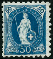 ** N°84 50c Bleu (dent 9 1/2) - TB - Andere & Zonder Classificatie