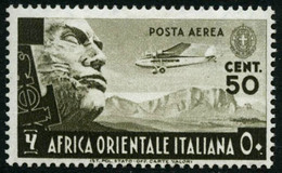 ** N°2 50c Brun - TB - Africa Orientale Tedesca