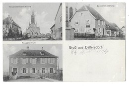 BALLERSDORF (68) Carte Gruss à 3 Vues - Other & Unclassified