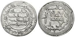 EMIRATO INDEPENDIENTE. Abd Al-Rahman I. Dirham. 154H. Al-Andalus. V.52; Miles 45. Ar. 2,72g. MBC+. - Islamiques