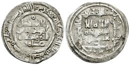 CALIFATO DE CORDOBA. Hisham II. Dirham. 382H. Al-Andalus. Citando A `Amir En La IA. V. 515v; Frochoso 382.12d. Ar. 3,21g - Islamiques