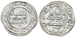 CALIFATO DE CORDOBA. Hisham II. Dirham. 388H. Al-Andalus. V. 596. Ar. 2,61g. MBC+. Escasa. - Islamiques