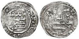 CALIFATO DE CORDOBA. Hisham II. Dirham. 379H. Madinat Fas (Fez). Citando 'Amir. V. 602. Ar. 2,22g. MBC-. Escasa. - Islamic