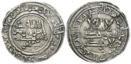 CALIFATO DE CORDOBA. Hisham II. Dirham. 384H. Madinat Fas (Fez). Citando 'Amir. V. 609. Ar. 2,31g. Muy Buena Acuñación P - Islamic