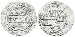 CALIFATO DE CORDOBA. Hisham II. Dirham. 385H. Madinat Fas (Fez). Citando 'Amir. V. 610. Ar. 3,17g. MBC. - Islamic