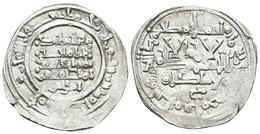 REINOS DE TAIFAS. Yahya Ibn Alí (Hammudies). Dirham. 415H. Sabta (Ceuta). Interesante Variante Por La Ausencia De La Pal - Islámicas