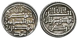 TAIFAS ALMORAVIDES. Hamdin Ibn Muhammad. Quirate. 539-540H. Qurtuba (Córdoba). V-1907. Ar. 0,95g. EBC. Escasa. - Islamiques