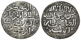 TAIFAS ALMOHADES. Muhammad Al-Mutawakkil (Banu Hud, Reyes De Murcia). Dirham. 625-635H. Ishbiliya (Sevilla). V-2141. Ar. - Islamiques