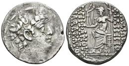 FILIPO I PHILADELPHOS. Tetradracma. 92-83 A.C. Reino Seleucida. A/ Busto Con Diadema De Filipo Philadelphos A Derecha. R - Greche