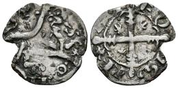 ALFONSO IX. Dinero. (1188-1230). Coruña. SI Superpuesta Y Cruz Potenzada Entre Las Patas. AB 130.3. Ve. 0,73g. Cospel Al - Sonstige & Ohne Zuordnung