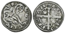 ALFONSO IX. Dinero. (1188-1230). Coruña. C Delante Del León Y SI Superpuestas. AB No Cita. Ve. 1,16g. MBC. Muy Rara. - Otros & Sin Clasificación