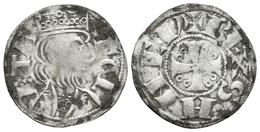 SANCHO III. Dinero. (1157-1158). Toledo. A/ TOL-ETA. R/ + REX SANCI. Mozo S3:3.1; AB 150.1var. Ve. 0,90g. MBC-/MBC. Rara - Sonstige & Ohne Zuordnung