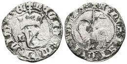 JUAN I. Blanca Del Agnus Dei. (1379-1390). León. A/ + AGNVS DEI : QVI : TOLIS (Florón). R/ + PE CATA MVNDI MISE. AB 553. - Other & Unclassified