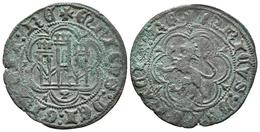 ENRIQUE III. Blanca. (1390-1406). Cuenca, Cuenco Pequeño. Leyenda: + ENRICUS : DEI : GRACIA : RE. AB 600. Ve. 1,95g. MBC - Andere & Zonder Classificatie