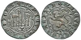 ENRIQUE III. Blanca. (1390-1406). Cuenca, Cuenco Grande. A/ + ENRICUS : DEI : GRACIA. R/ + ENRICUS : DEI : GRACIA : R.   - Otros & Sin Clasificación