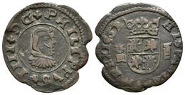FELIPE IV. 8 Maravedís. 1662. Coruña R. Cal-1304; J.S. M-147. Ae. 1,76g. MBC-. Escasa. - Other & Unclassified