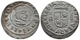 FELIPE IV. 8 Maravedís. 1663. Coruña R. Cal-1305; J.S. M-156. Ae. 1,94g. MBC. - Other & Unclassified