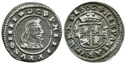 FELIPE IV. 8 Maravedís. 1662. Granada N. Cal-1363; J.S. M-242. Ae. 2,12g. MBC+. - Other & Unclassified
