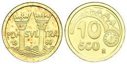 JUAN CARLOS I. 50 Ecu. 1989. Felipe II. Au. 17,26g. Presentado En Estuche Oficia. PROOF. - Other & Unclassified