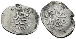 MARRUECOS. Sidi Muhammad III. Dirham. 1188H (1774). Km#C-32.1. Ar. 2,76g. Alabeada. MBC. - Otros & Sin Clasificación