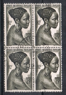 A.E.F. N°226 En Bloc De 4 - Used Stamps