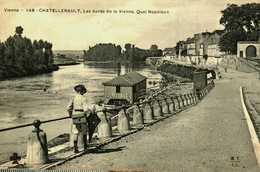 86...VIENNE...CHATELLERAULT......LES BORDS DE LA VIENNE ..QUAI NAPOLEON - Chatellerault