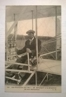 Carte Postale Ancienne / Les Pionniers De L'air M. WRIGHT & Aéroplane - Personalità Sportive