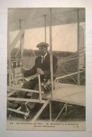 Carte Postale Ancienne / Les Pionniers De L'air M. WRIGHT & Aéroplane - Sportifs